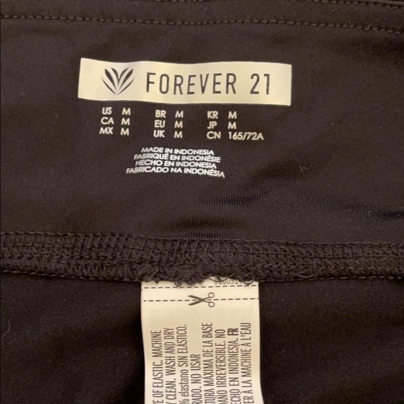 Black crop leggings - Picture 3 of 5